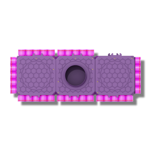 Skrzynka rozdzielcza trzymodułowa zamknięta 200mm, 35x63mm